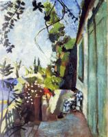 Matisse, Henri Emile Benoit - the terrace saint-tropez